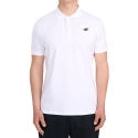 Men's polo shirt 4F M0770 white 4FWMM00TPTSM0770 10S (L) Men's polo shirt 4F M0770 white 4FWMM00TPTSM0770 10S (L)
