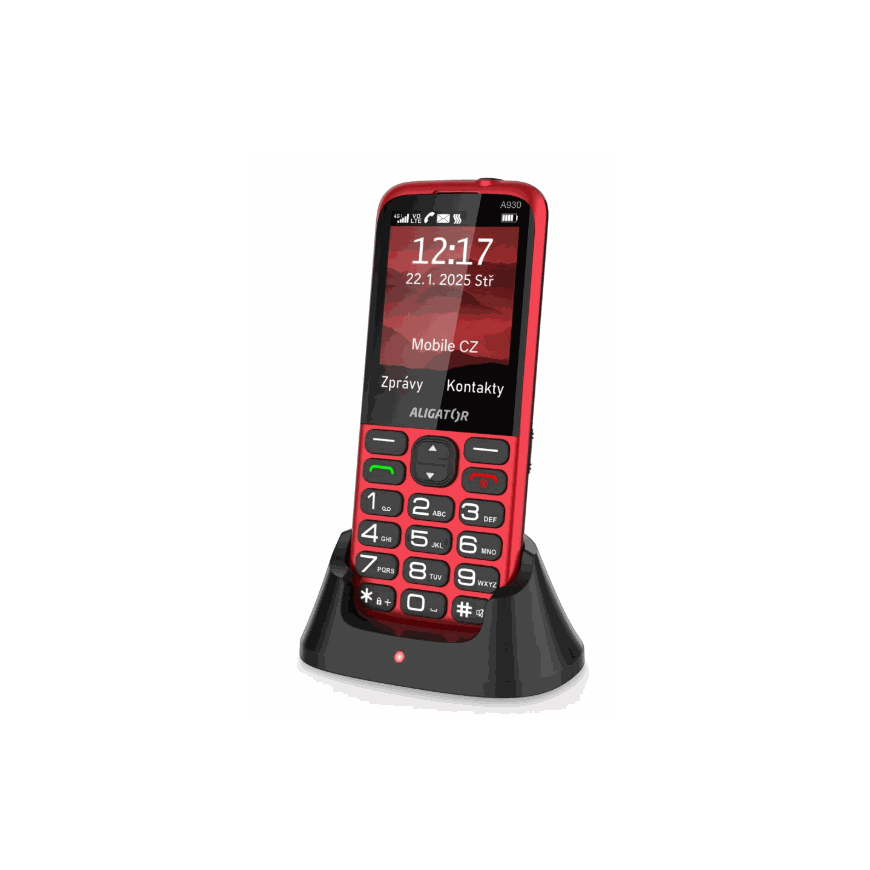 ALIGATOR A930 GPS Красный – 4