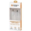 Natec Nailon Micro USB Kaabel 1m Hõbedane Natec Nailon Micro USB Kaabel 1m Hõbedane