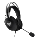 ASUS TUF Gaming H1 Gen II Austiņas Vadu Speļu USB Type-A Melns ASUS TUF Gaming H1 Gen II Austiņas Vadu Speļu USB Type-A Melns