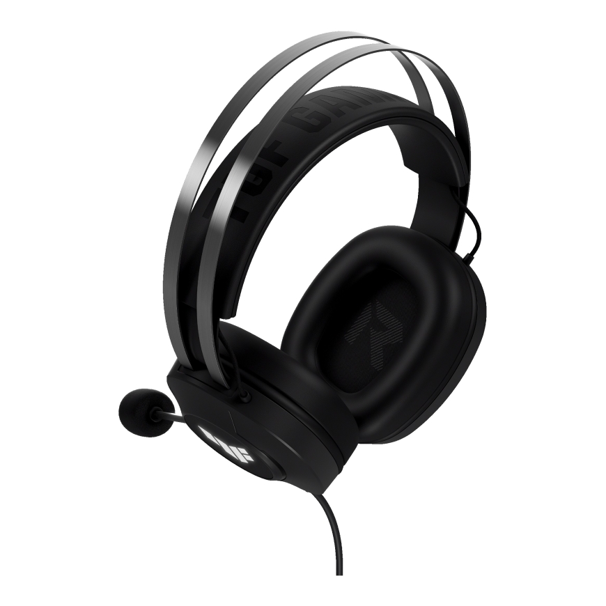 ASUS TUF Gaming H1 Gen II Laisvų rankų įranga Vielinis Su lankeliu Žaidimams USB A tipo Juoda – 5