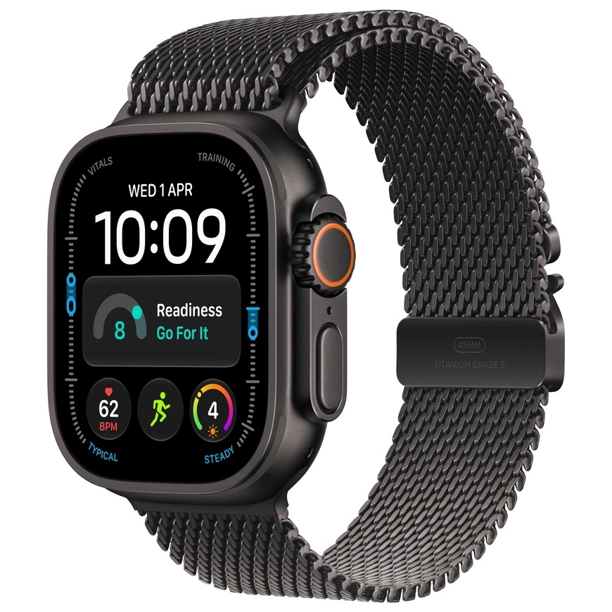 Apple Watch Ultra 4 Cellular 49 mm Juodasis Titanas Milanese M – 2