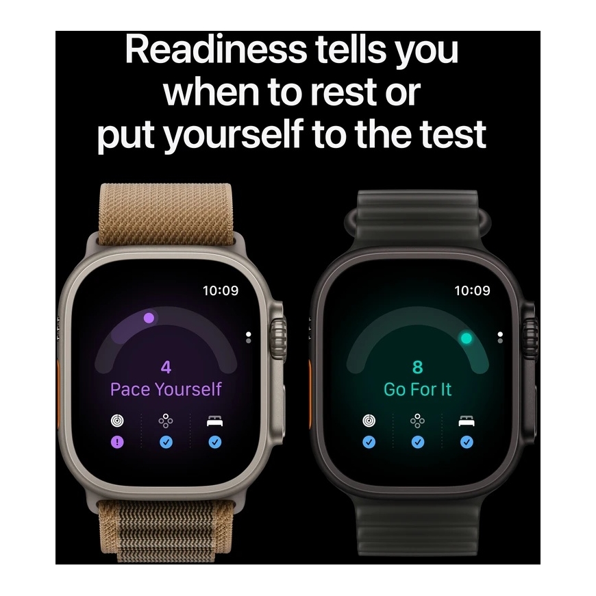 Apple Watch Ultra 4 Cellular 49mm Melnais Titāns Milanese M – 5