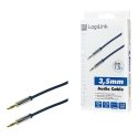 LogiLink 3.5mm - 3.5mm 1m audio cable Blue