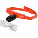 Yato Toya Sa Poland Binocular magnifier with lighting | head-mounted | 5 settings X1/X1.5/X2/X2.5/X3.5 (YT-73842) Yato Toya Sa Poland Binocular magnifier with lighting | head-mounted | 5 settings X1/X1.5/X2/X2.5/X3.5 (YT-73842)