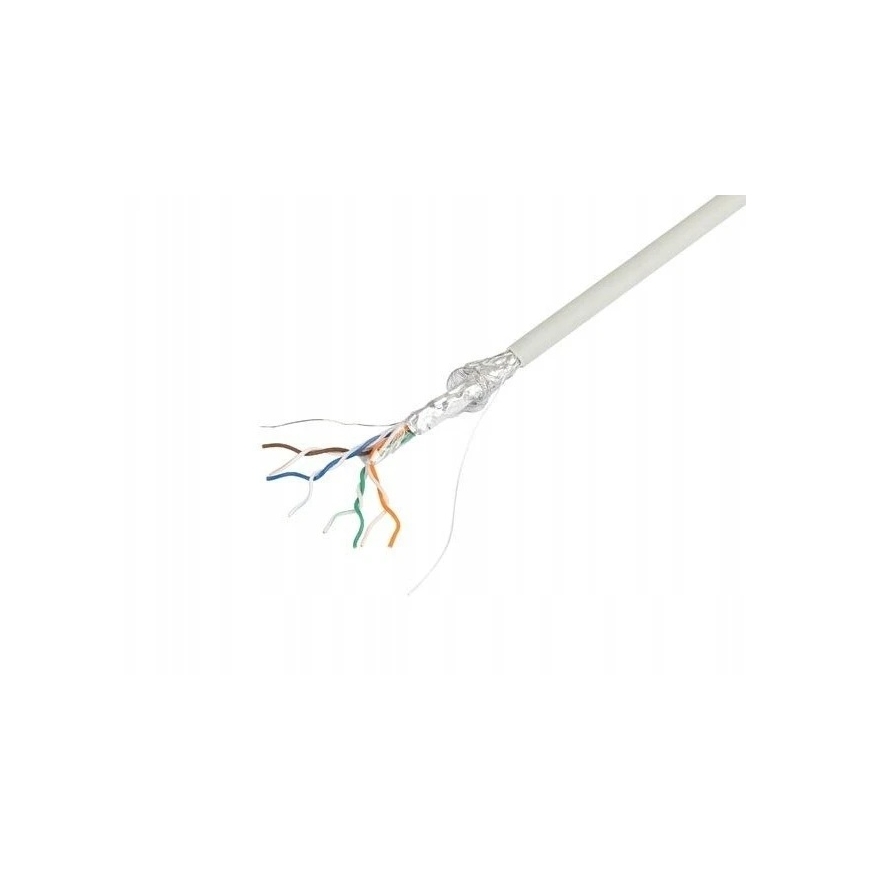 LANBERG LAN kabelis SFTP CAT.5E 305M kietas CU LSZH Pilkas CPR + FLUKE PASSED – 5