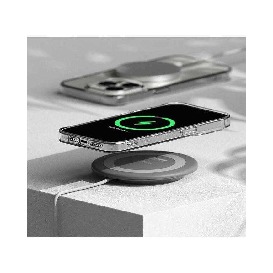 Riff "Ultra plānais silikona vāks iPhone 15 Pro" Caurspīdīgs – 2
