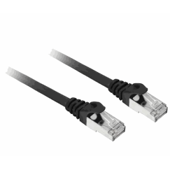 Sharkoon Patchcord S/FTP Cat.7a LSOH 1m melns