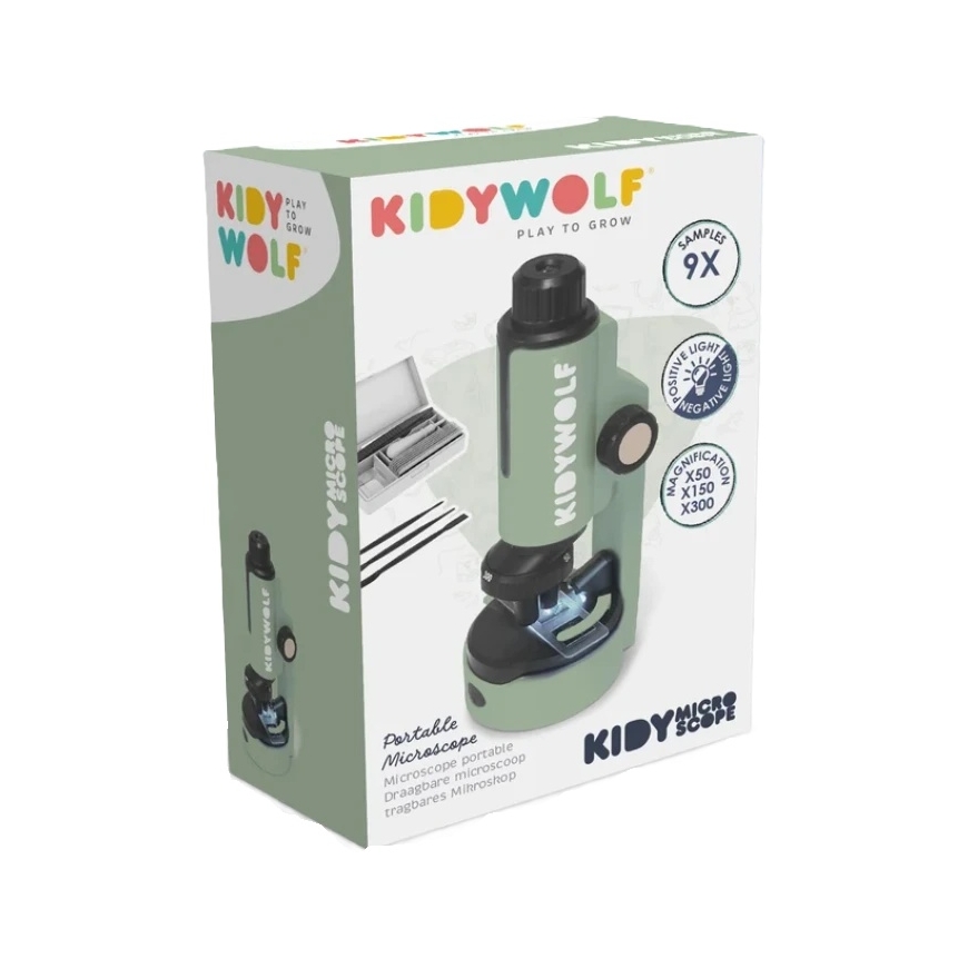 KIDYWOLF portable microscope KIDYMICROSCOPE, KIDYMICROSCOPE-GR