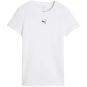 Moteriški marškinėliai Puma Ess Centered Cat Logo Tee balta 692916 02 (M)