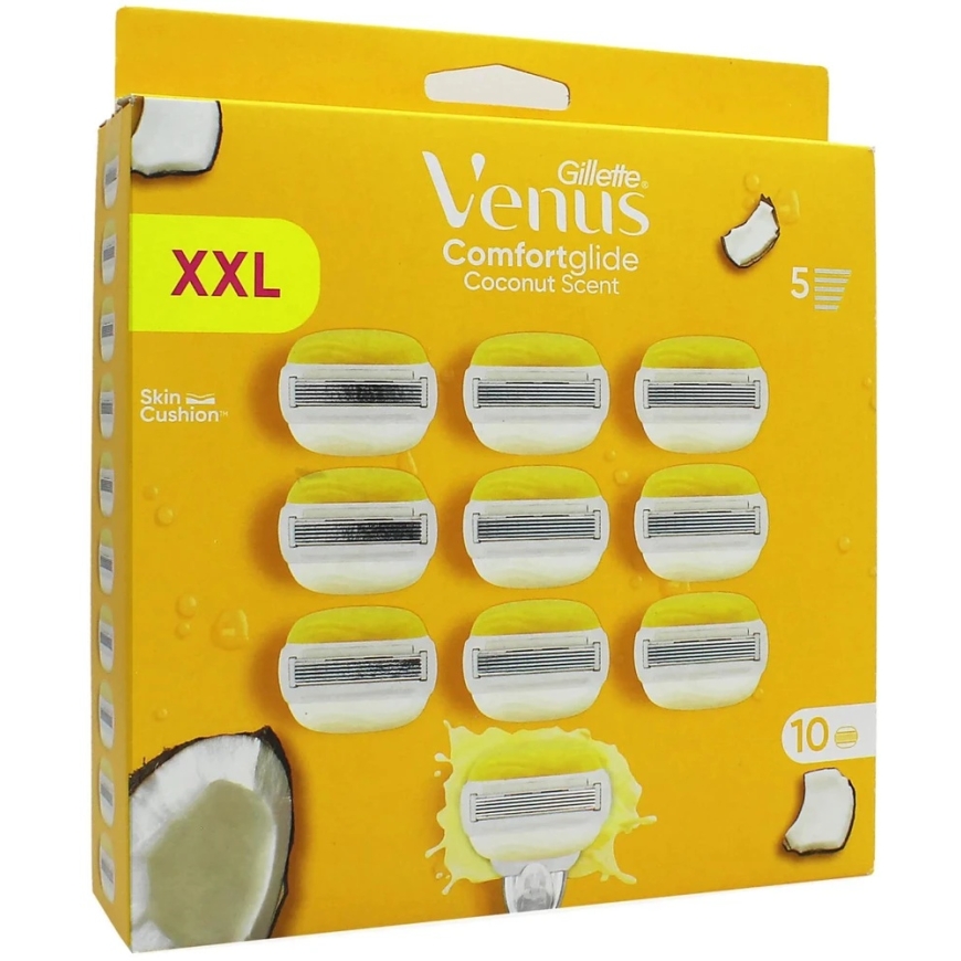 Gillette Venus ComfortGlide Coconut Olay Replacement Heads razor blades, 10 pcs. – 2