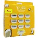 Gillette Venus ComfortGlide Coconut Olay maiņas asmens, 10 gab. Gillette Venus ComfortGlide Coconut Olay maiņas asmens, 10 gab.
