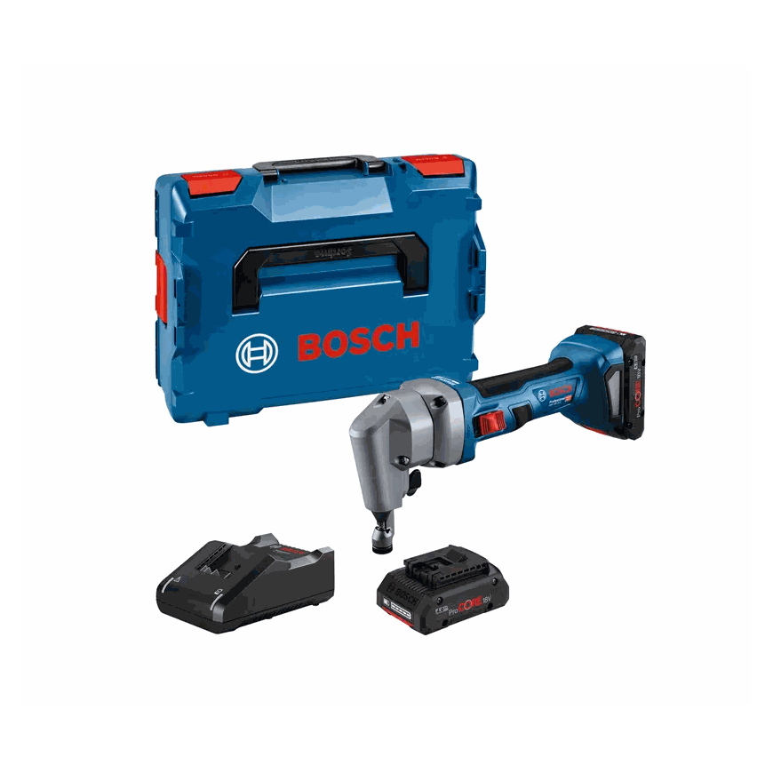 Bosch Belaidis graužikas GNA 18V-16 E 2x4A