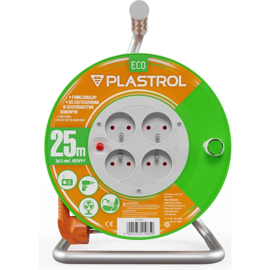 Plastrol Drum Extension Cord eco – 2