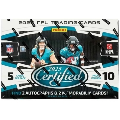 Panini Certified Football Hobby Box 2025