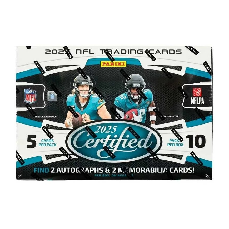 Panini Certified Football Hobby Box 2025
