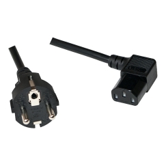LogiLink 5m, CEE 7-7/C13 Black CEE7/7 C13 coupler