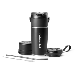 NutriBullet Flip 0,59 L Portatīvais blenderis 11 W Melns