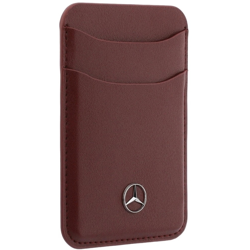 Magnetiline Kaarditasku Juhtum Mercedes Nahk Punane – 4