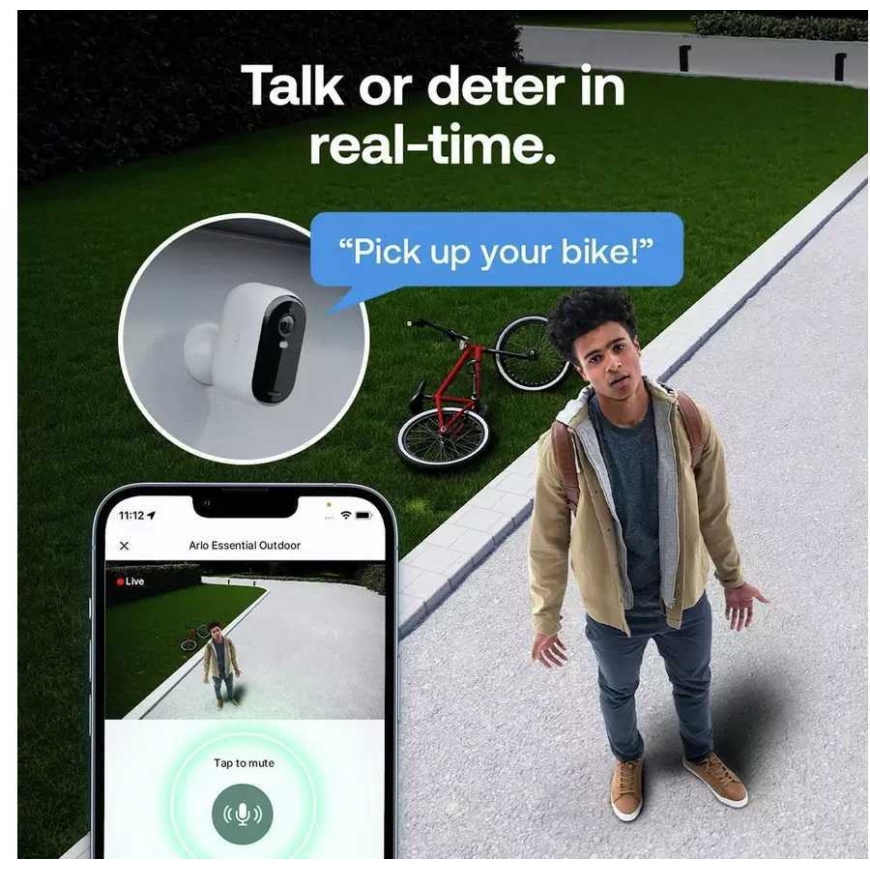 ARLO Essential 3 (VMK3280-100EUS) Baltā/Melnā