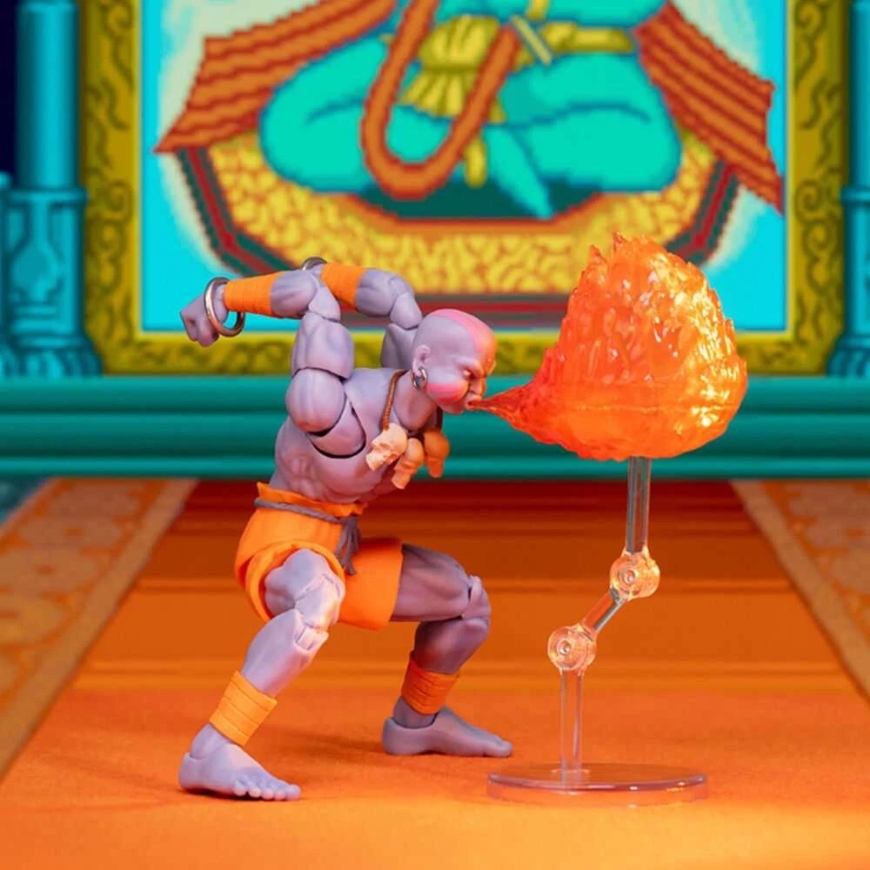 Jada Toys Street Fighter II Dhalsim Player 2 figure 17cm – 5