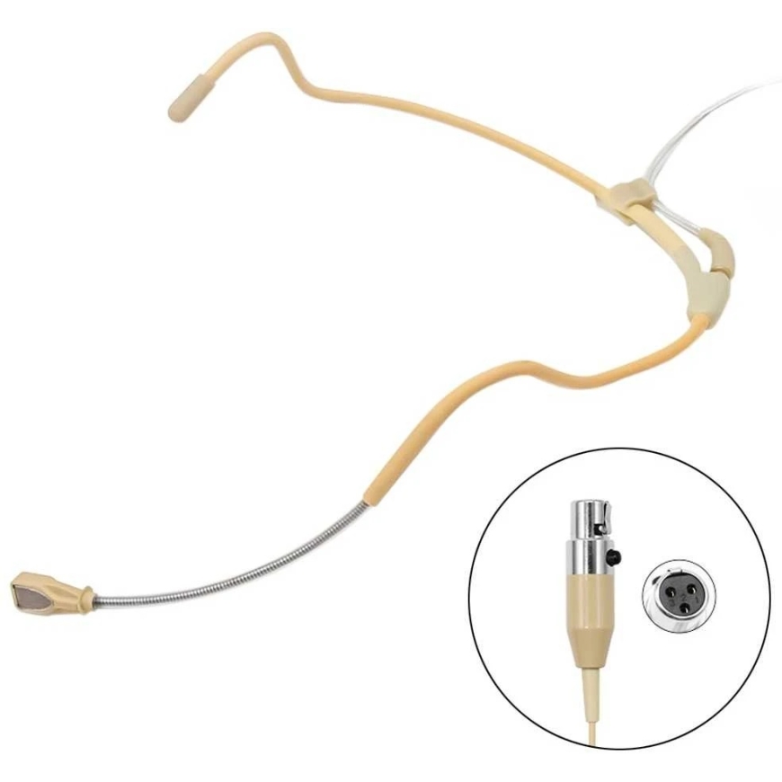 Mikrofonas - KIMAFUN WP81 kondensatorinis mikrofonas AKG Mini XLR 3pin – 3