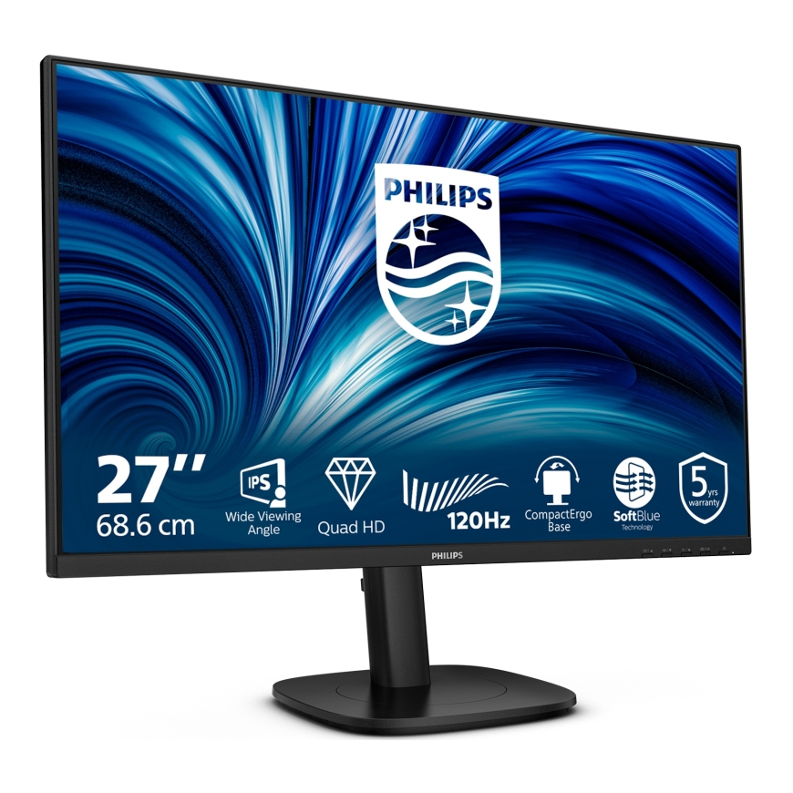 Philips 27B2N3500J/00 монитор для ПК 68,6 cm (27") 2560 x 1440 пикселей 2K ЖК Черный – 2