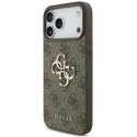 Guess 4G Big Logo Case for iPhone 17 Pro / 18 Pro – Brown