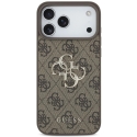 Guess 4G Big Logo maciņš iPhone 17 Pro / 18 Pro – Brūns Guess 4G Big Logo maciņš iPhone 17 Pro / 18 Pro – Brūns