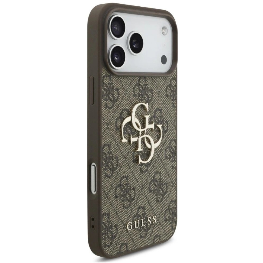 Guess 4G Big Logo Case for iPhone 17 Pro / 18 Pro – Brown – 5