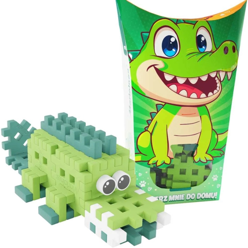 Marioinex Mini Waffle Pocket Pets Nahkhiir – loomingulised ehitusplokid lastele ZA6662 – 5