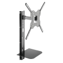 LogiLink BP0048 telerikinnitus 139,7 cm (55") Must, Roostevaba teras LogiLink BP0048 telerikinnitus 139,7 cm (55") Must, Roostevaba teras