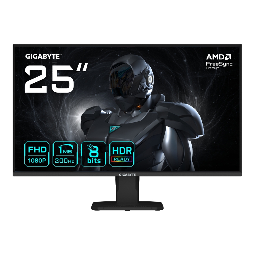 GIGABYTE GS25F2 монитор для ПК 62,2 cm (24.5") 1920 x 1080 пикселей Full HD LED Черный