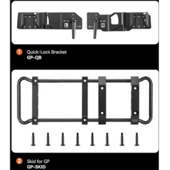 Apšvietimo priedas - Godox Skid for MG2400BI and GF14 Lens (18.2 in, 0.8 in)