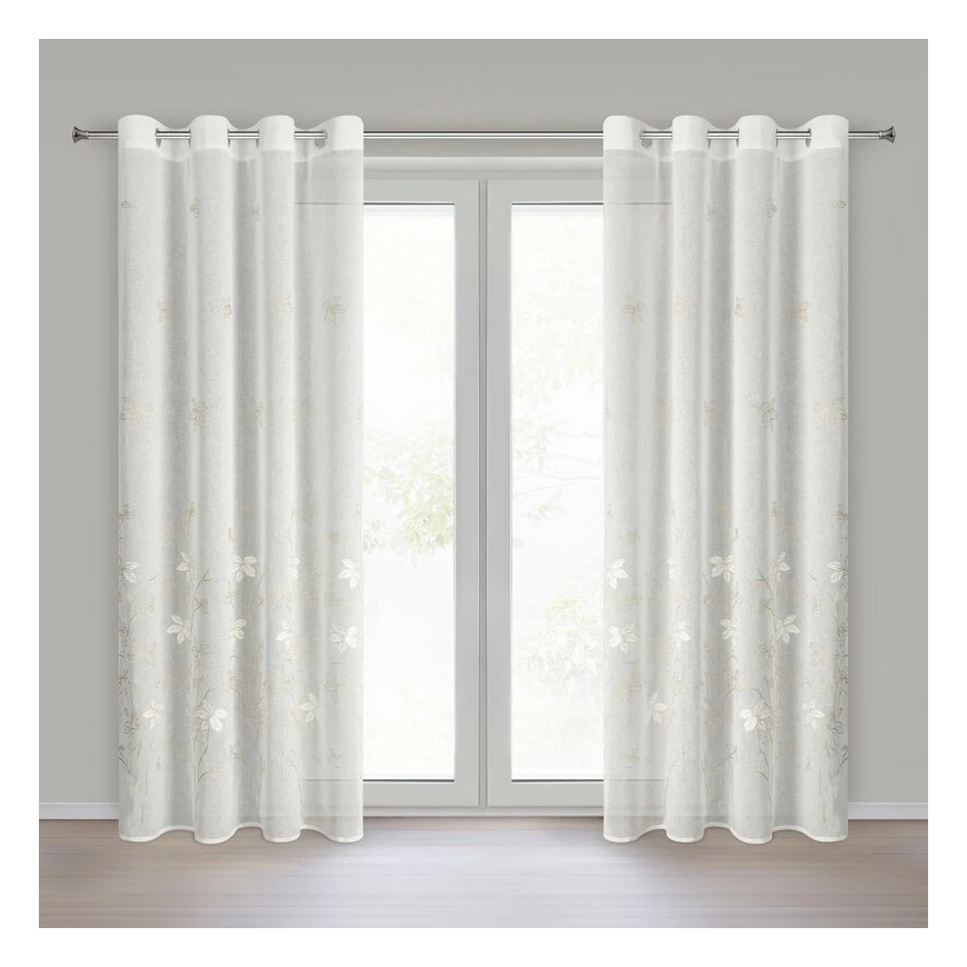 Eurofirany FIR/VERONA/K+БЕЖ 145X250 ЗАНАВЕС
