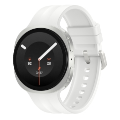 Samsung Galaxy Watch9 3,3 cm (1.3") AMOLED 40 mm Digitaalinen 438 x 438 pikseliä Kosketusnäyttö Hopea Wi-Fi GPS (satelliitti)