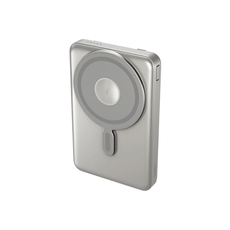 "Spello ForcePack 4in1" 10000mAh magnetiline juhtmeta väline aku SM75 | titanivärv – 4