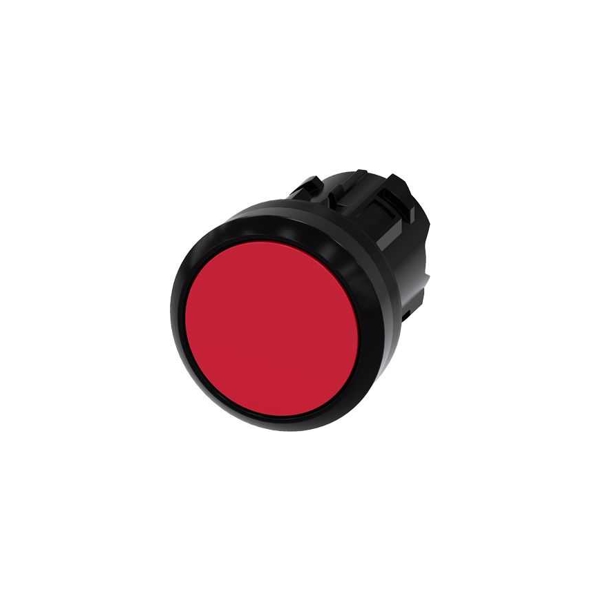 Siemens Siemens Control button 22mm round plastic red flat with