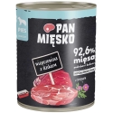 PAN MIĘSKO Pan Mięsko Karma mokra dla psa Wieprzowina z dzikiem (dorosły
