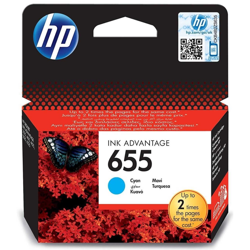 HP No.655 CZ110AEBHK Cyan – 2