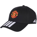 adidas Manchester United cap, black, KT0647