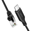 LogiLink CU0411 networking cable Black 1.5 m Cat6 S/FTP (S-STP) Round