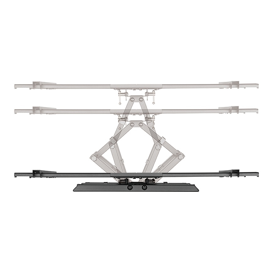 LogiLink BP0115 televizoriaus laikiklis 2,29 m (90") Juoda – 2
