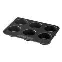 Pyrex 6 cupcake tin Ø6.5cm Magic Pyrex 6 cupcake tin Ø6.5cm Magic