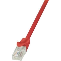 LogiLink 5m Cat.6 U/UTP võrgukaabel Punane Cat6 U/UTP (UTP)