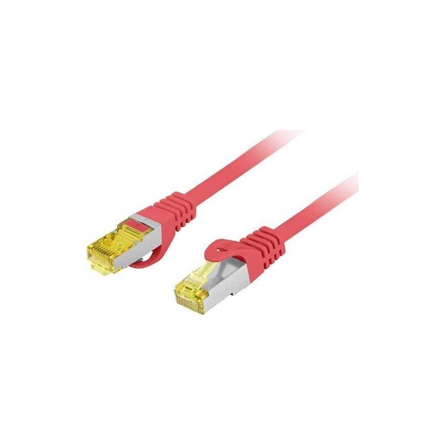 Lanberg Patchcord S/FTP Cat.6A LSZH CU 2m sarkans