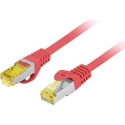 Lanberg Patchcord S/FTP Cat.6A LSZH CU 2m raudona Lanberg Patchcord S/FTP Cat.6A LSZH CU 2m raudona