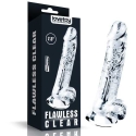 LoveToy Virheetön Kirkas Dildo 7.5'' LoveToy Virheetön Kirkas Dildo 7.5''