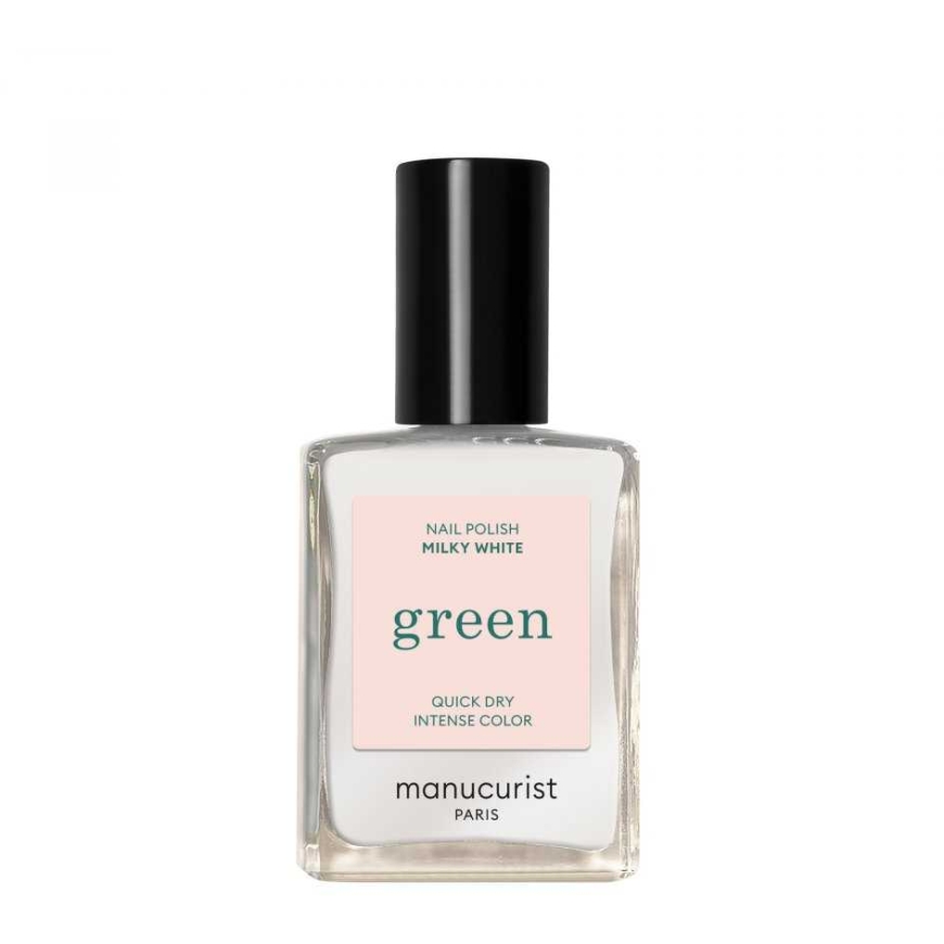 MANUCURIST_Green Nagu laka Piena balts 15ml