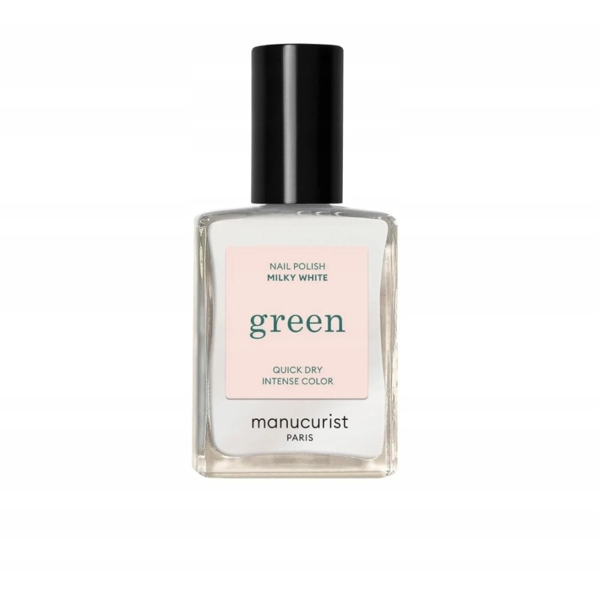 MANUCURIST_Green Küünelakk Piimjas Valge 15ml – 3